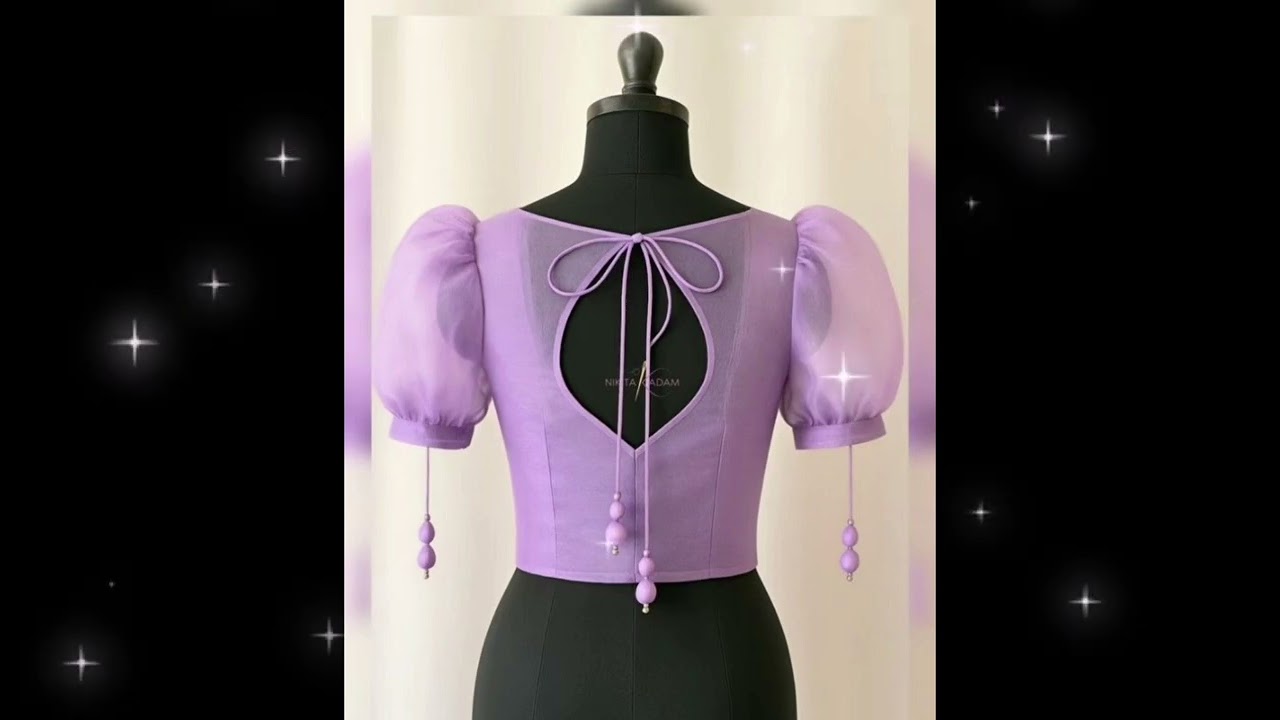Blouse sleeves design/baju ke design/aastin design/बाजू में खूबसूरत डिजाइन/sleeve design for blouse 