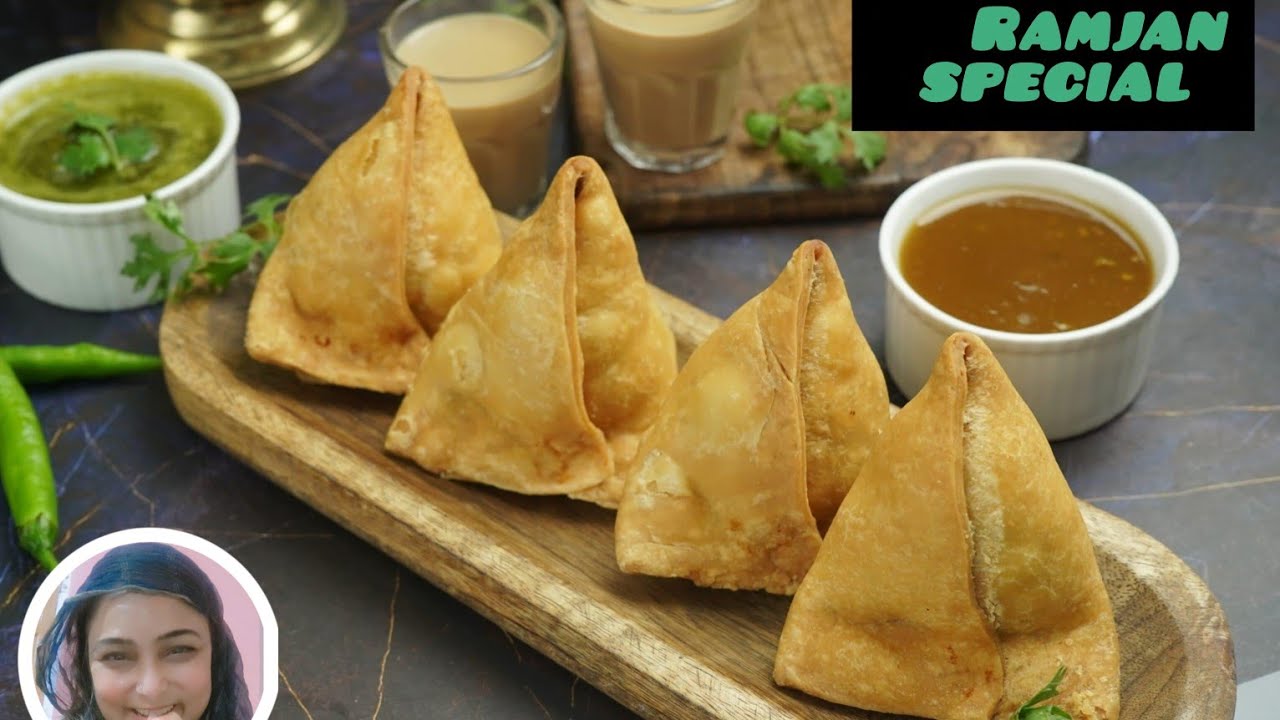 Ramadan special | Ab gharpe banaye | Punjab ka famous chatpata aalu samosa 👌😋
