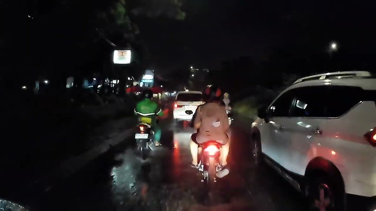 Review Nightmode + Microfon internal Action Cam Akaso V50 X #nightride 