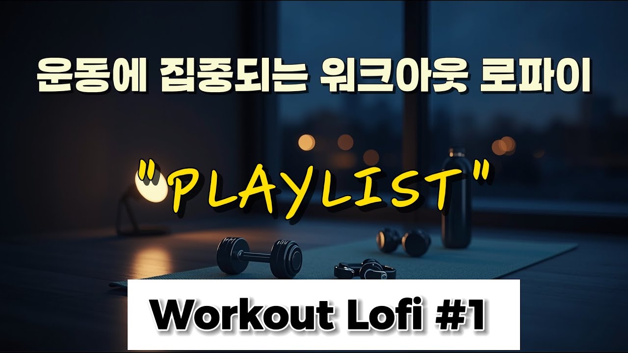 [PLAYLIST] 운동에 집중되는 워크아웃 로파이 #1 | Workout Lofi #1 | Keep You Moving and Focused | RASMUSIC