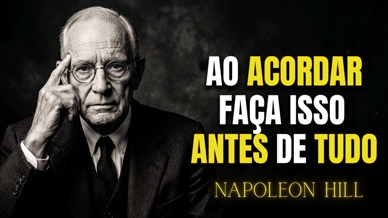 PARE de Perder Dinheiro! O Único Hábito Matinal que Napoleon Hill Usava para Manifestar Sucesso
