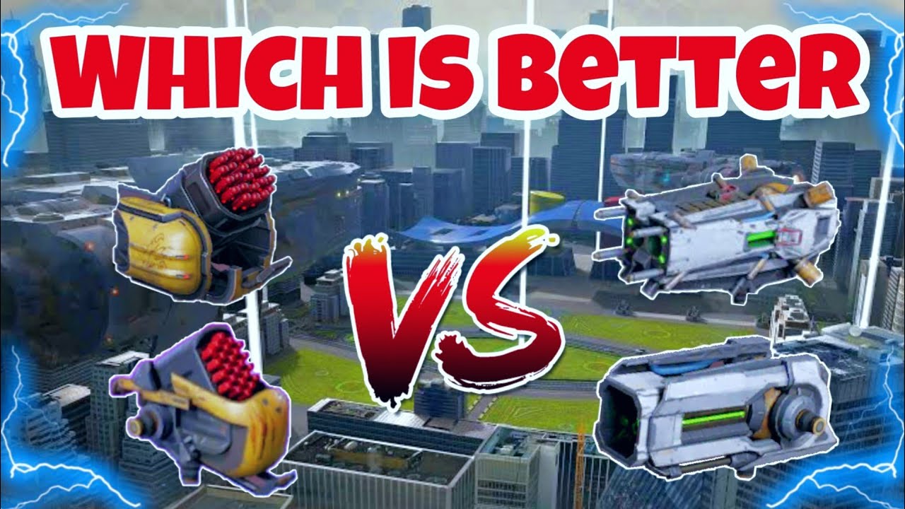 [WR]🔥New Weapon Talon Claw VS Decay Blight Weapon Comparison |War Robots|