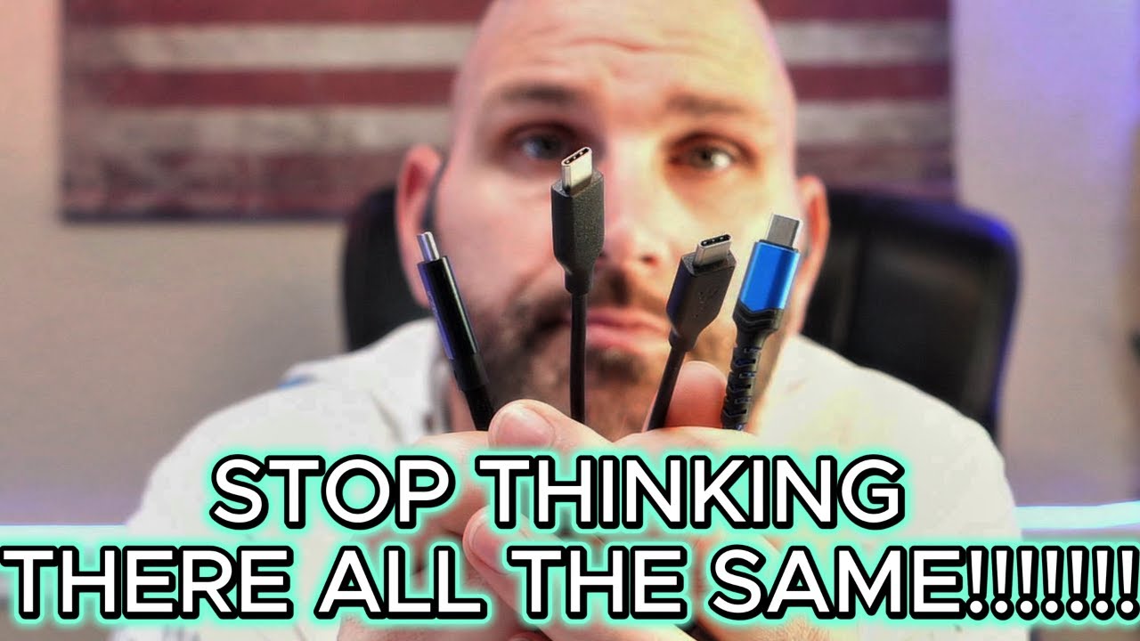 USB-C vs USB4 vs Thunderbolt 5(What Actually Matters!)