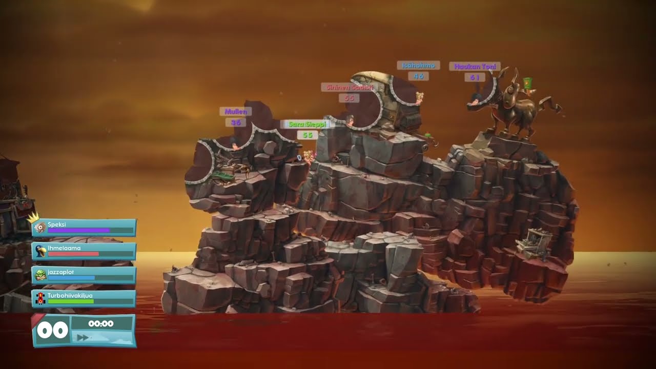 Worms W.M.D Online game (1) 23.2.2024