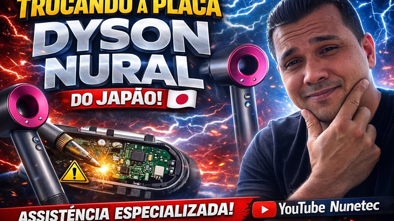 Dyson do Japão não liga!!!