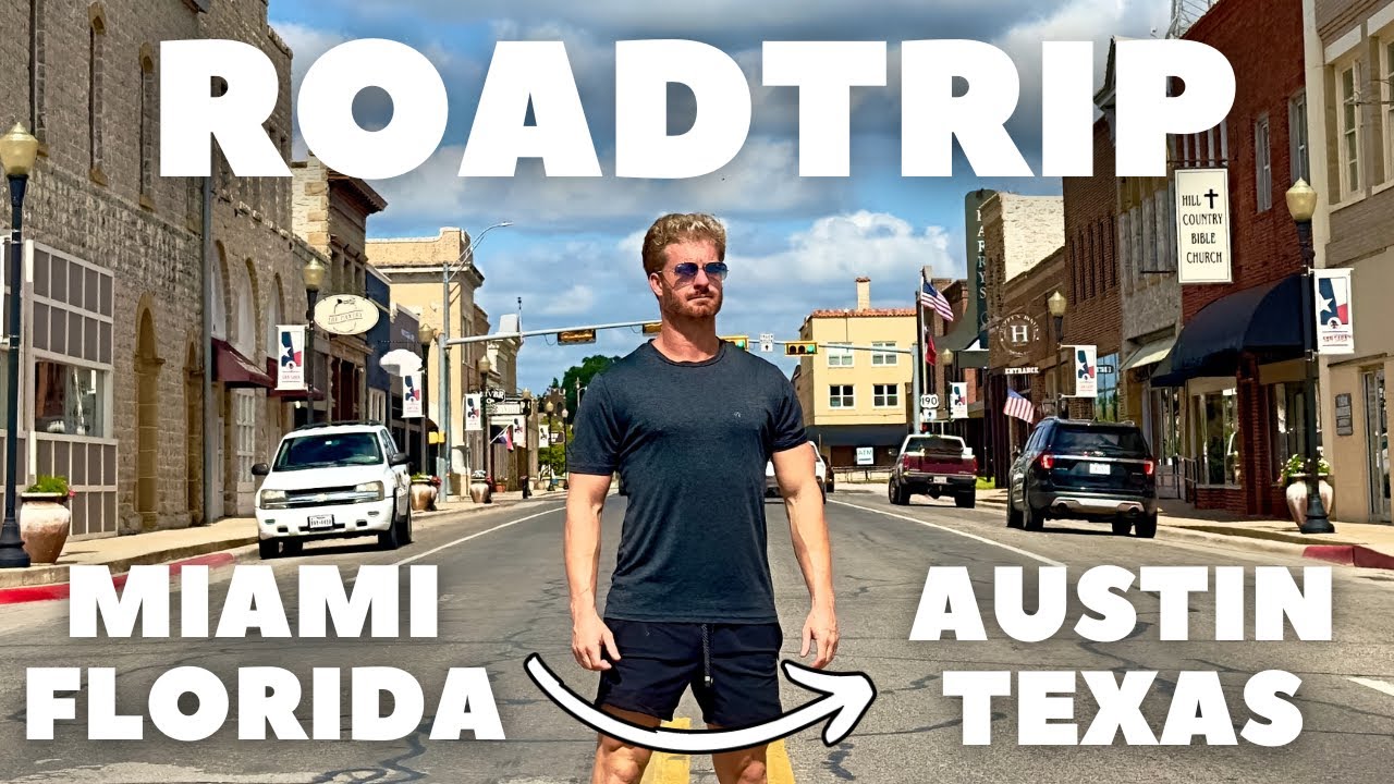 Miami to Austin Road Trip Adventure: Best Route & Travel Tips (2024) | kyle goes there