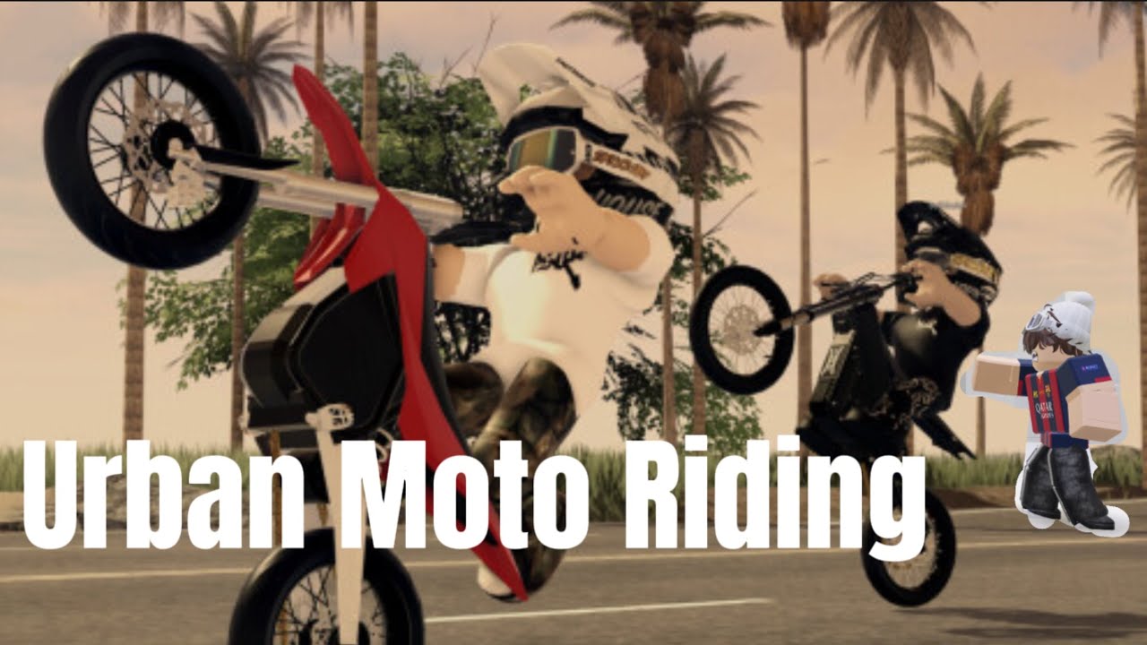 This might be the best Roblox bike game….. (Urban Moto)
