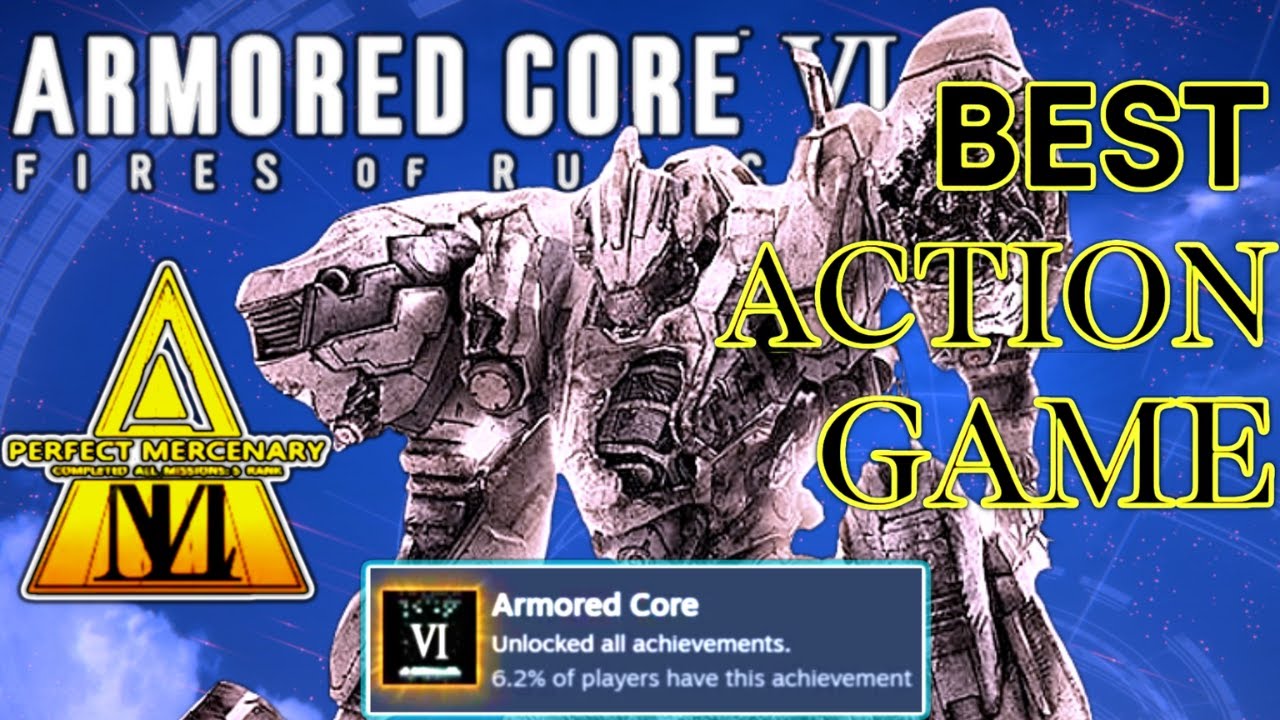 I played 100% of Armored Core 6 (BEST Action Game of 2023)