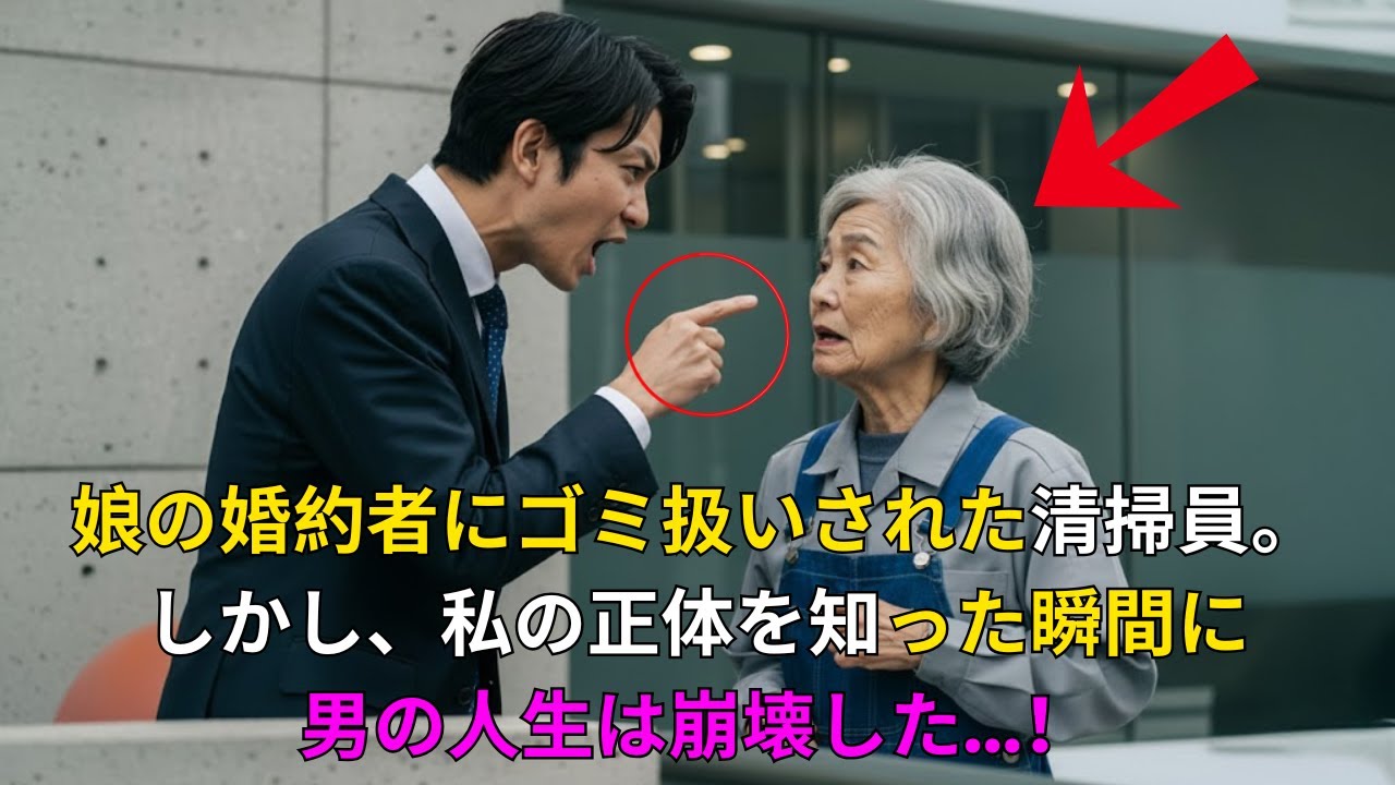 「底辺とは結婚させない！」資産家の私は、娘の婚約者の正体を暴くため、清掃員に変装しました。