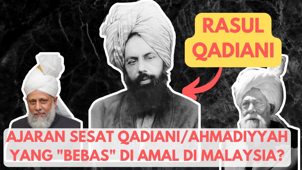 SEJARAH AJARAN SESAT QADIANI/AHMADIYYAH .KENAPA BEBAS DI AMALKAN DI MALAYSIA? #agama #politik #islam