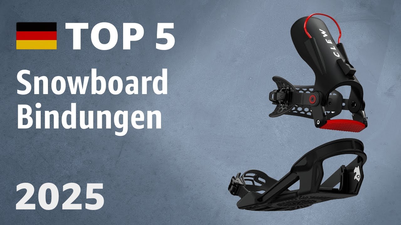 TOP—5. Beste Snowboard-Bindungen. Test & Vergleich 2025