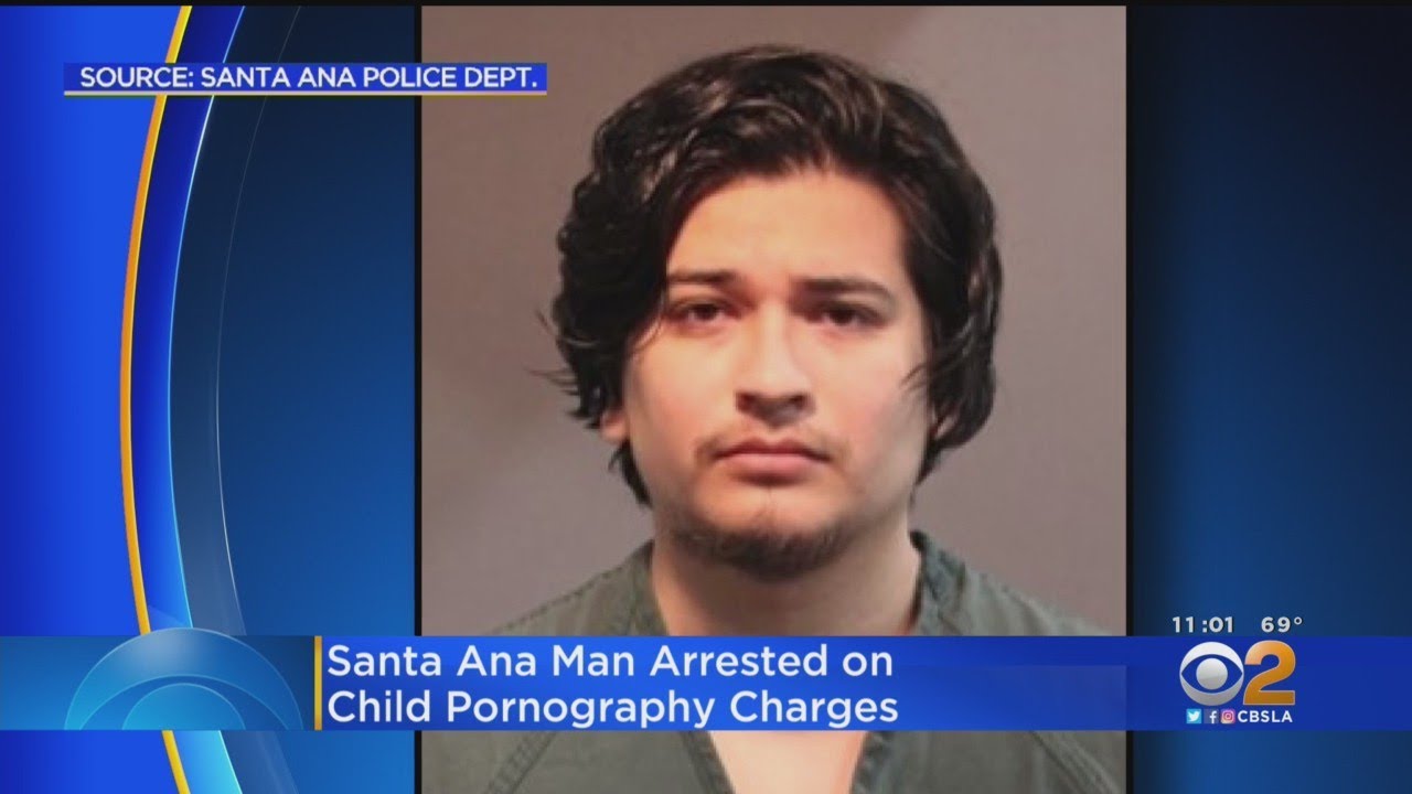 Santa Ana Man Arrested On Child Pornography Charges