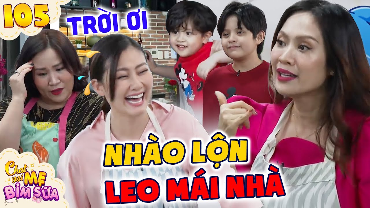 Tâm Sự Mẹ Bỉm Sữa 105 IDiễn viên Thanh Thúy NHÀO LỘN ầm ầm mới tá hoả bầu 2 tháng, dắt cả EKIP đi đẻ