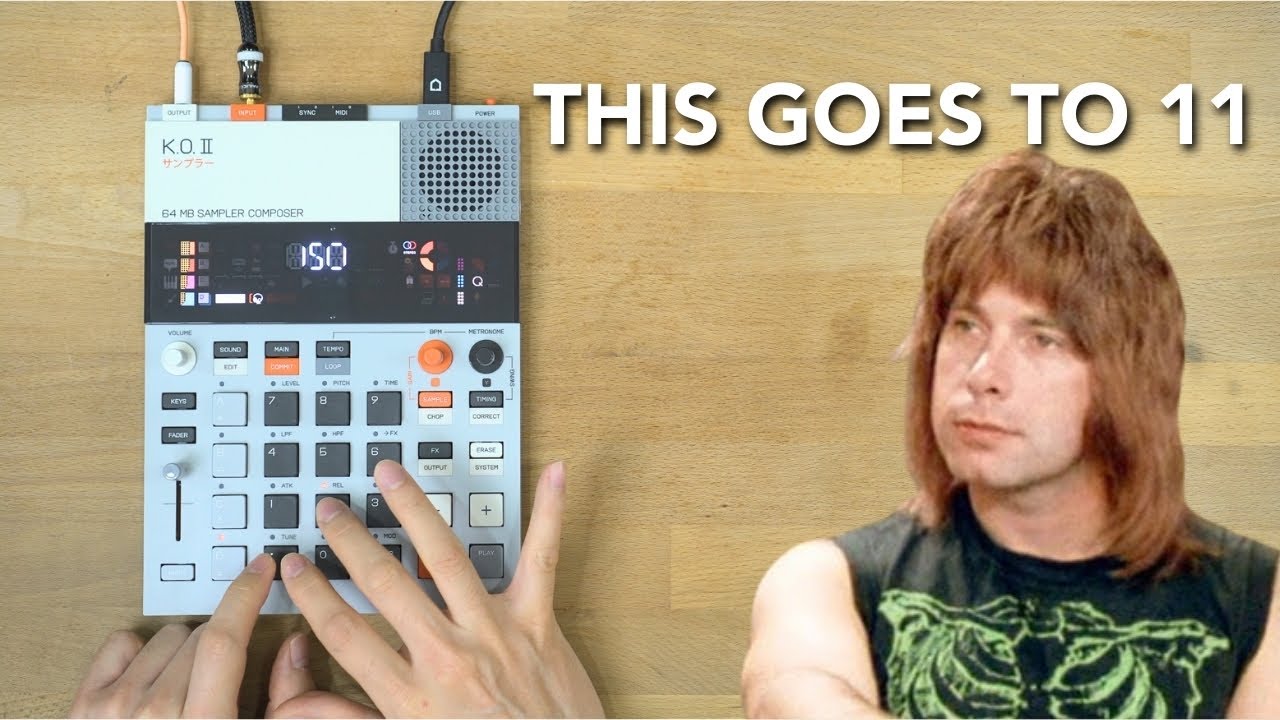 "These Go To 11" // Teenage Enginerring EP-133 KO-II // Remixing 'This is Spinal Tap'