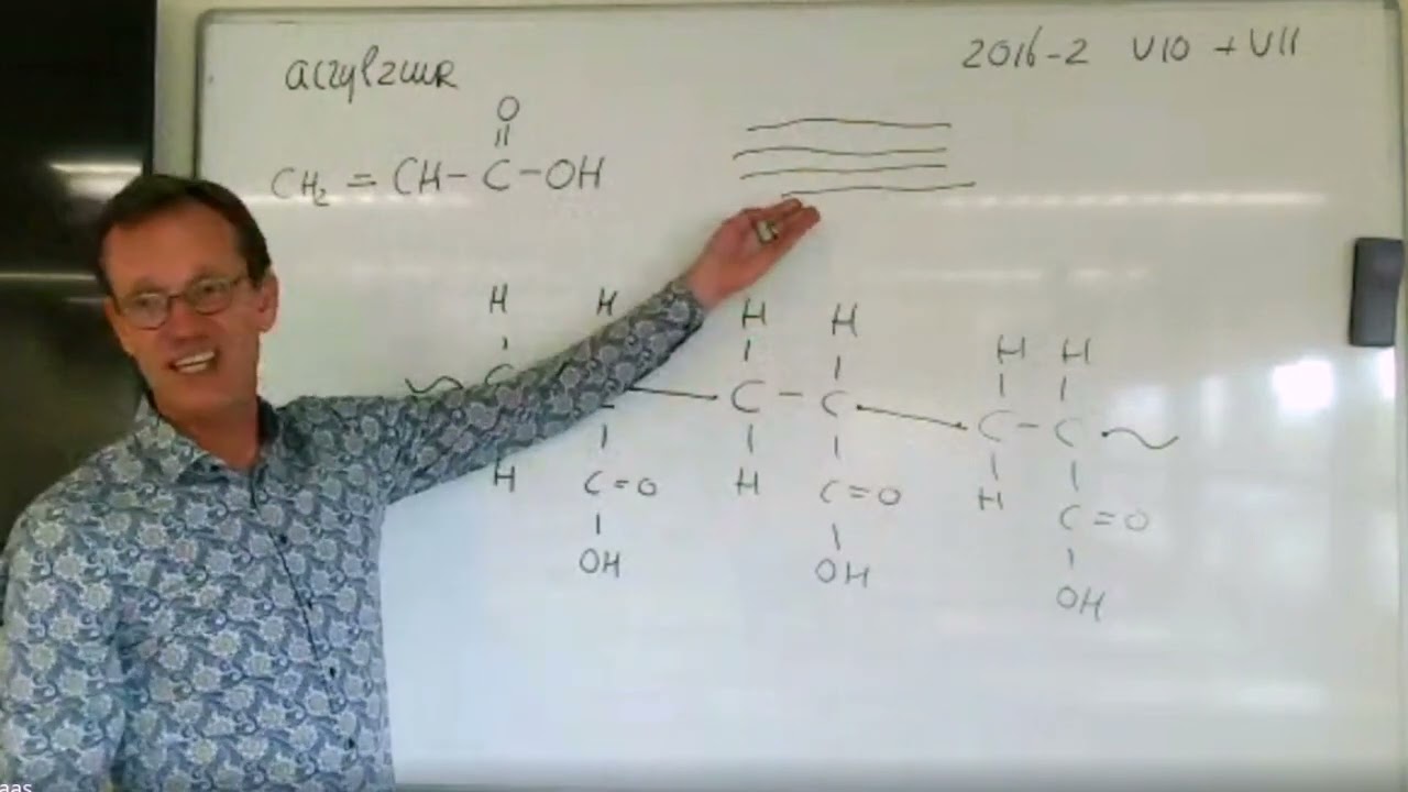 Additie polymeer tekenen havo scheikunde