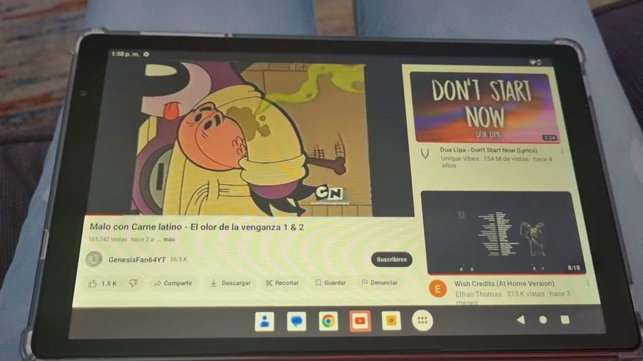 Vortex viendo malo con carne batería baja conecte el cargador