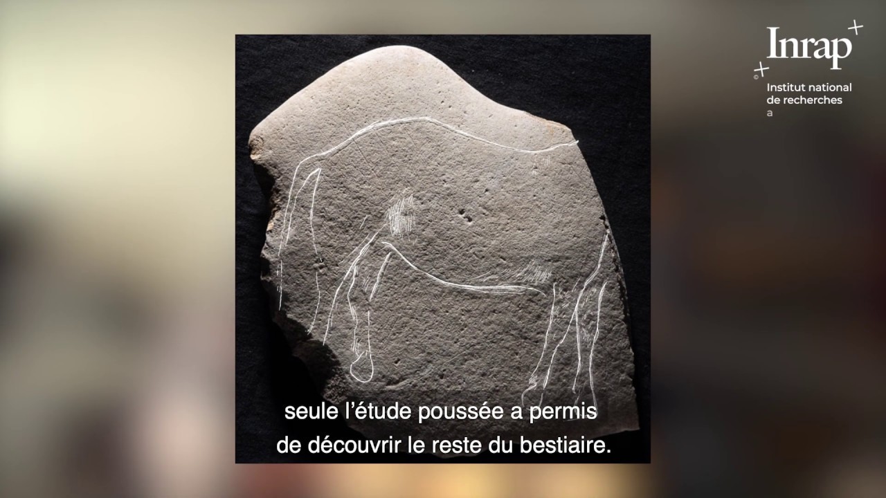Des objets exceptionnels de la fin du Paléolithique à Angoulême
