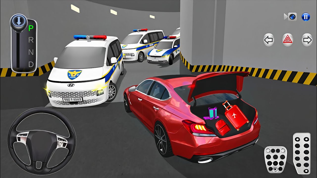 New Mercedes G63 Stuck in Parking Garage - 3D Driving Class 2026 - Car Games Android iOS Gameplay