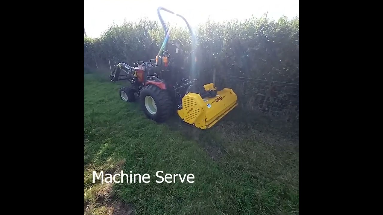 Orsi Optima 155 tractor mulch Flail