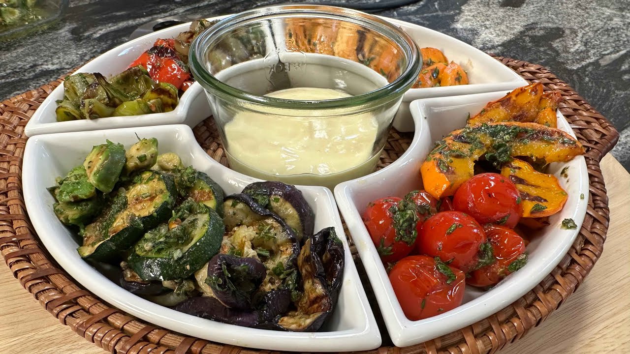 Leckeres Grillgemüse vom Optigrill
