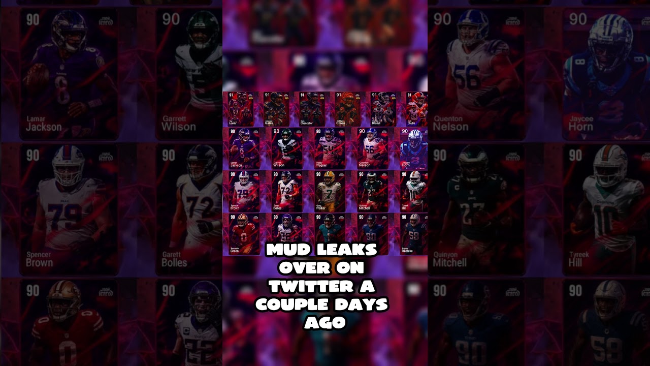 All the Most feared Cards Have Been Leaked for Madden 26 Ultimate Team #madden