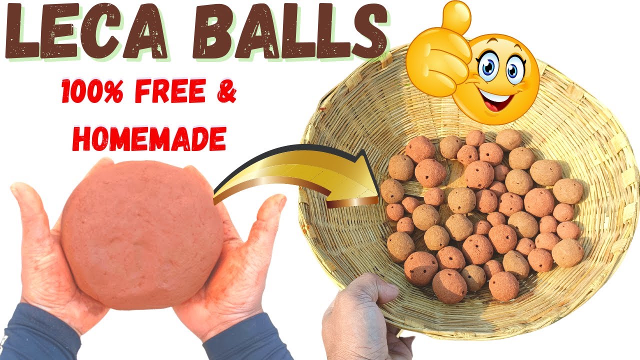 How to make Leca Clay balls or Pebbles at home very easy method 2023|घर पर लेका क्ले बॉल्स|Hydroton