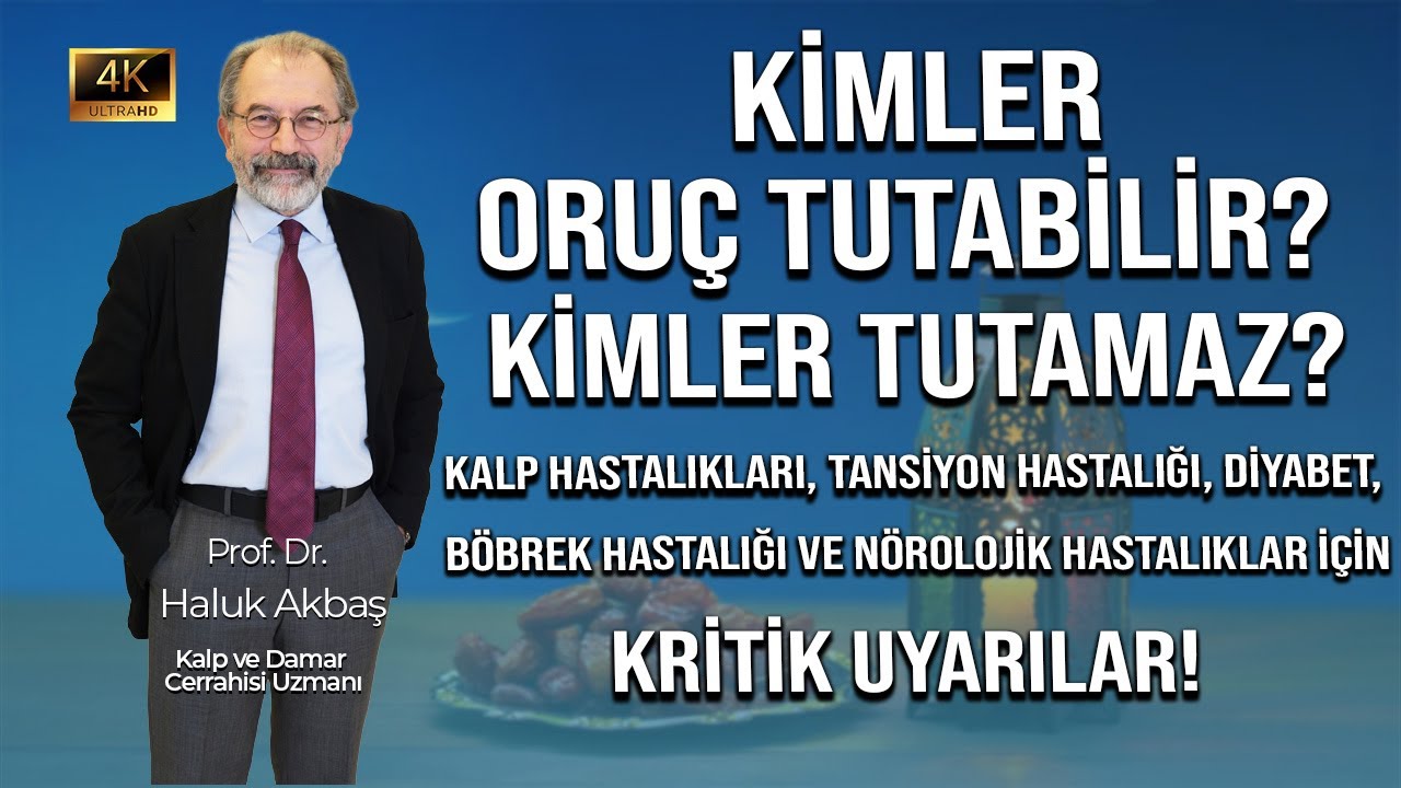Kimler Oruç Tutabilir? Kimler Tutamaz? #oruç #ramazan #kalphastalıkları #diyabet #kalpkrizi #nad