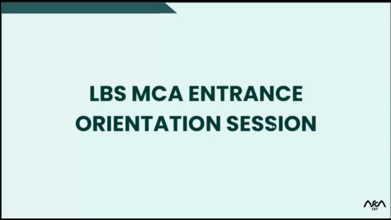MCA Entrance Exam: Syllabus, Eligibility & Best Crash Course