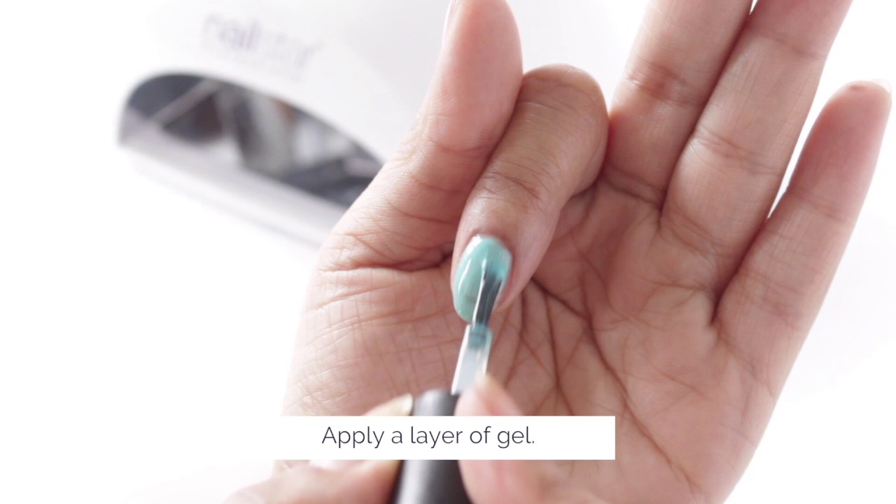 How to cure gel and shellac with the NailStar&reg; LED Nail Lamp