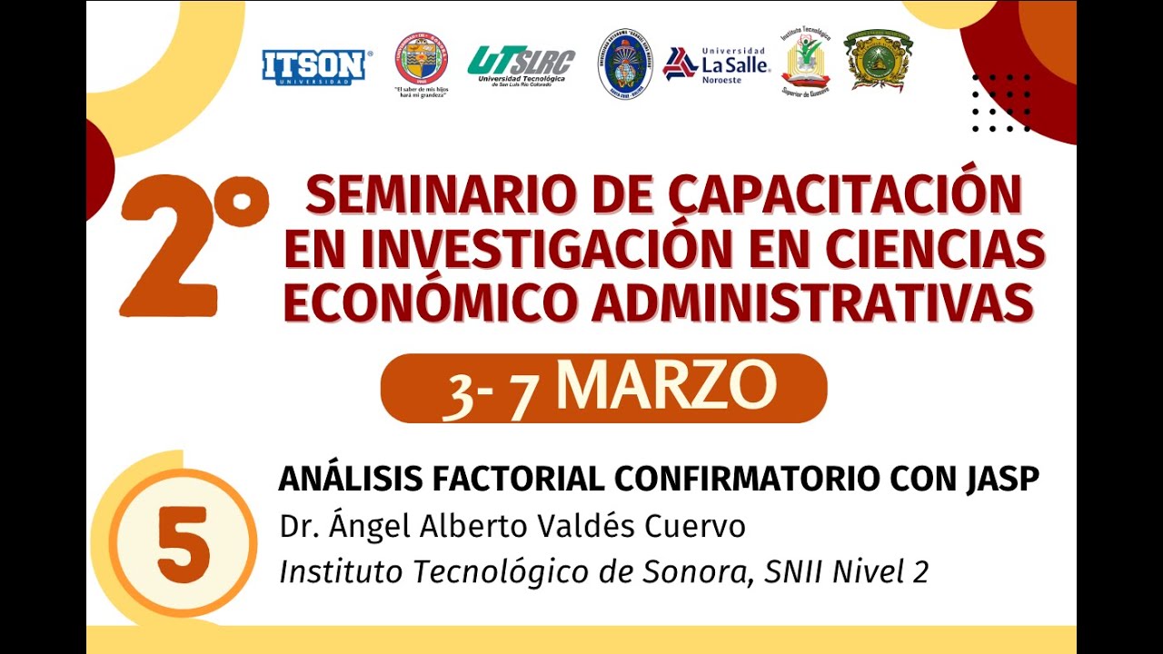 ANÁLISIS FACTORIAL CONFIRMATORIO CON JASP
