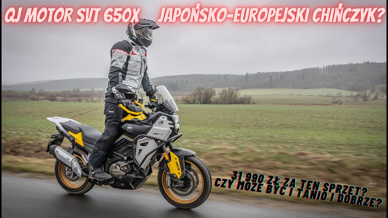 Testujemy QJ Motor SVT 650X - chiński odpowiednik V-Stroma 650? I tak, i nie... [Opinia Wady Zalety]