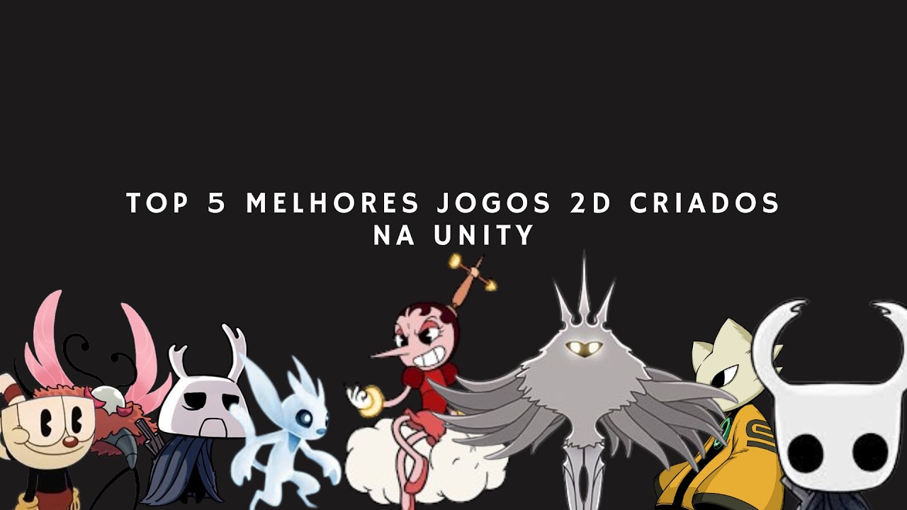 TOP 5 MELHORES JOGOS 2D FEITOS NA UNITY