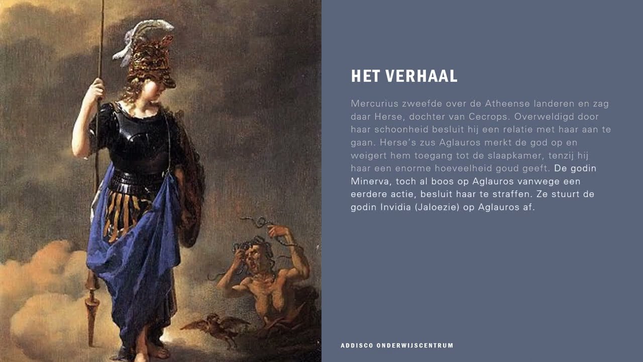 Examen Latijn 2023 Ovidius - Aglauros (tekstbespreking)