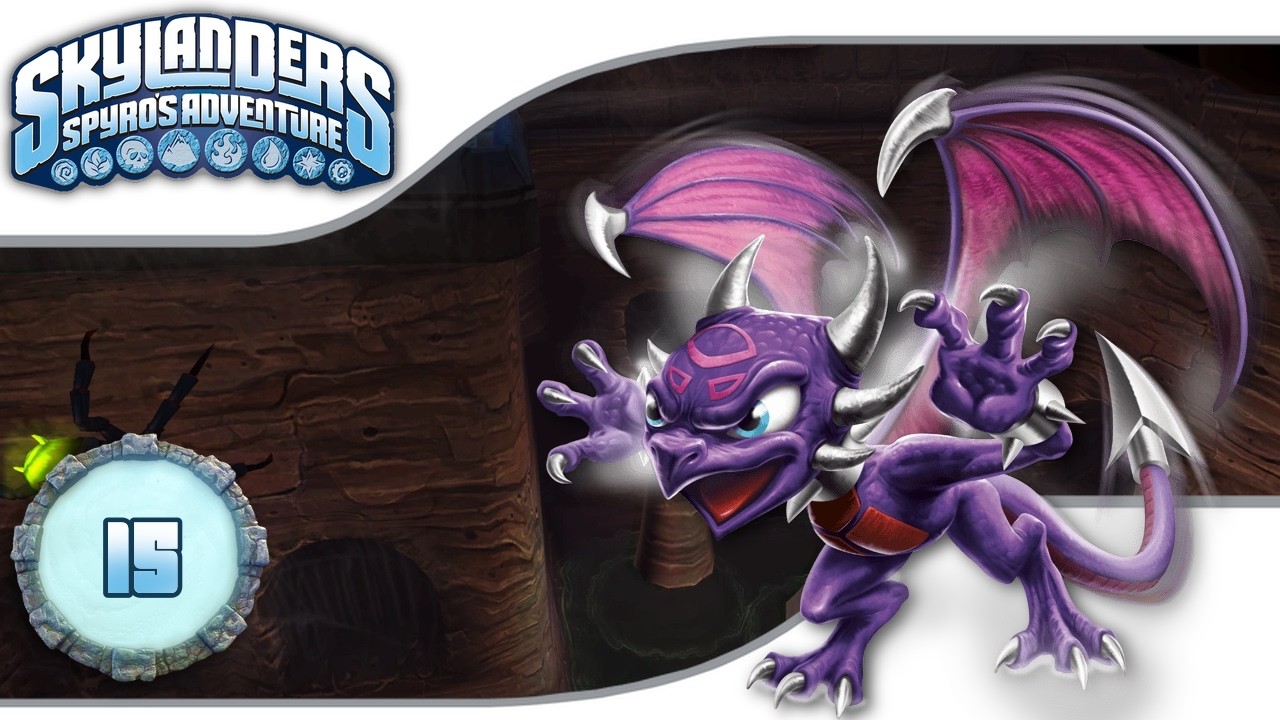 OOPS ALL SPIDERS! Skylanders Spyro's Adventure Part 15