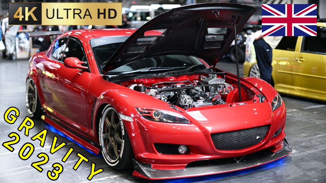 Gravity 2023 Saturday Birmingham NEC - Static Cars 4K60