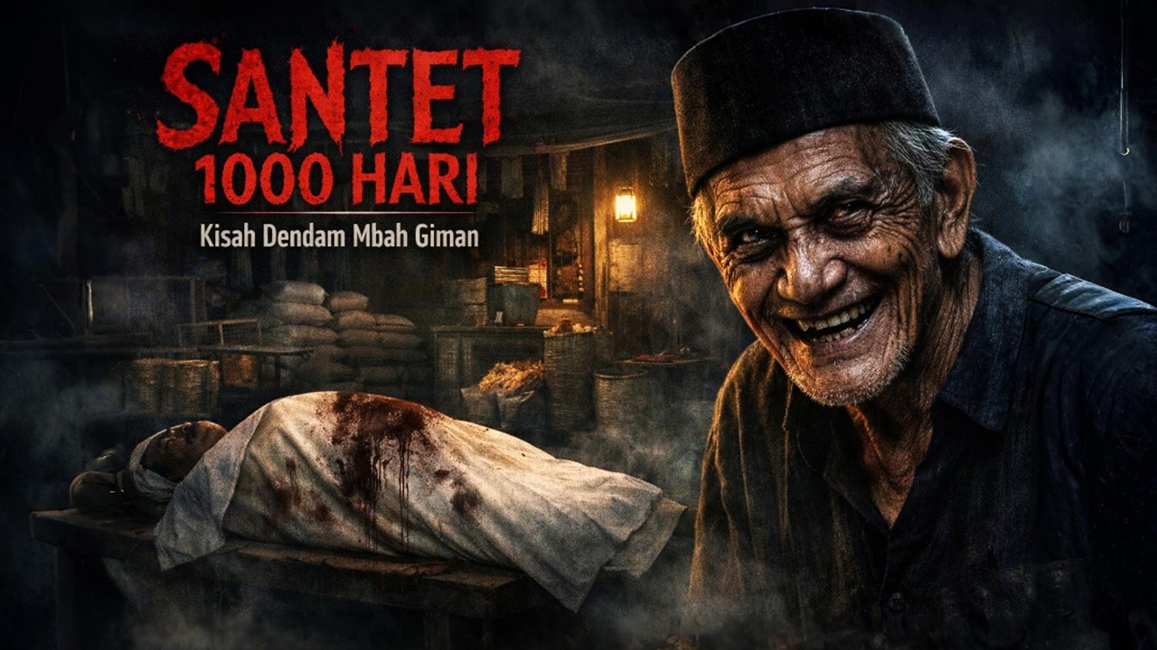 DENDAM MENGERIKAN DARI MBAH GINEM ! SANTET 1000 HARI - PEDAGANG PAKAN TERNAK DI PASAR