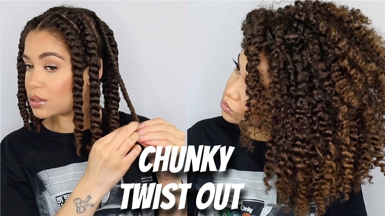 Chunky Twist Out | Natural Hair | Lyasia in the City