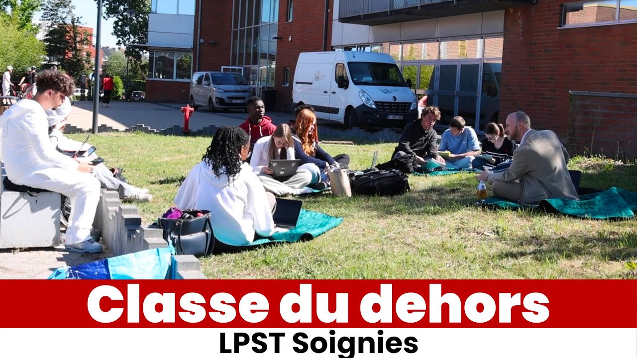Classe du dehors - LPST Soignies