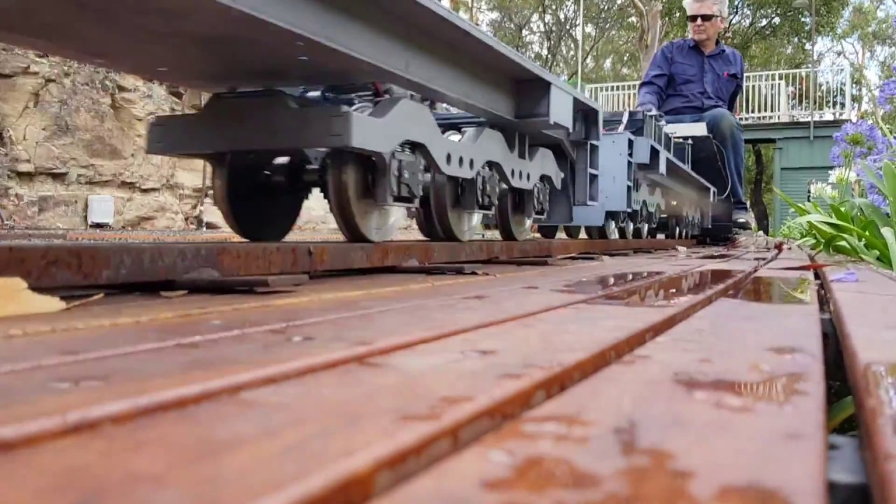 MTS QR 2400 on load trial - 18 carriages