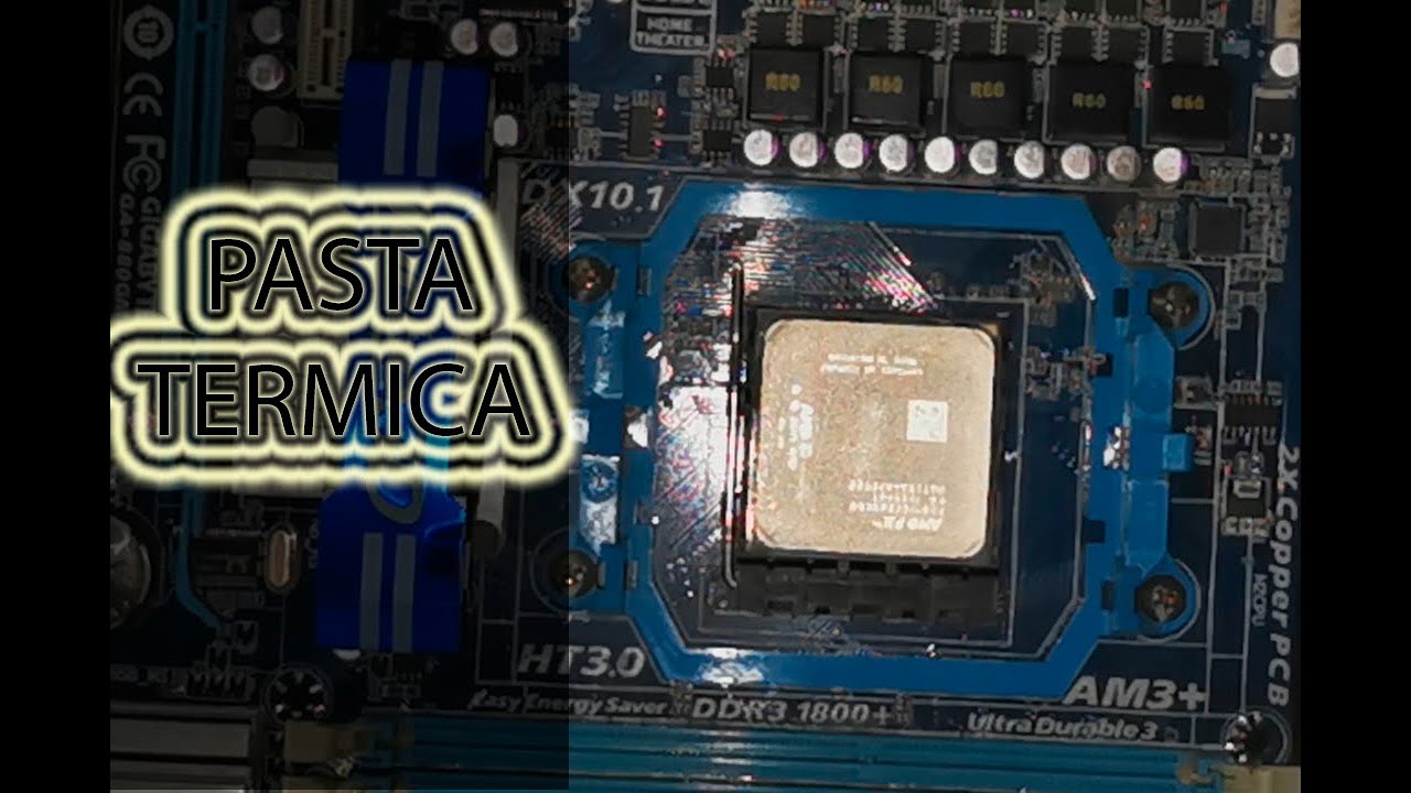 COMO CAMBIAR LA PASTA TERMICA DEL PROCESADSOR DE UNA PC