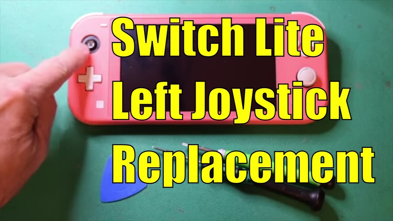 Замена левого джойстика/стика для Nintendo Switch Lite