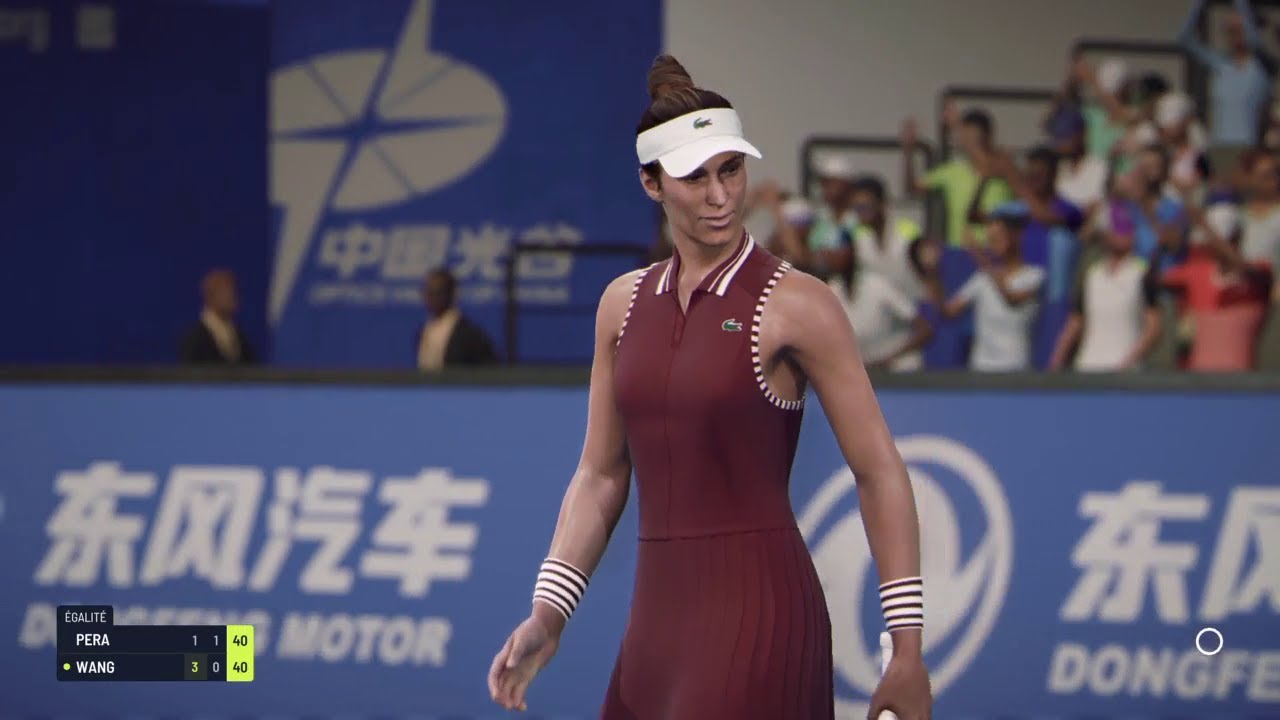 Tiebreak #23 : Bernarda Pera vs Xinyu Wang.