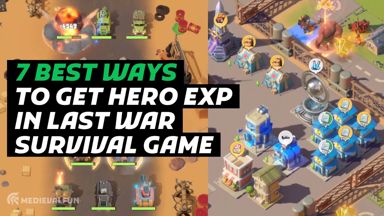 Last War Survival Game: 7 Best Ways to Get Hero EXP