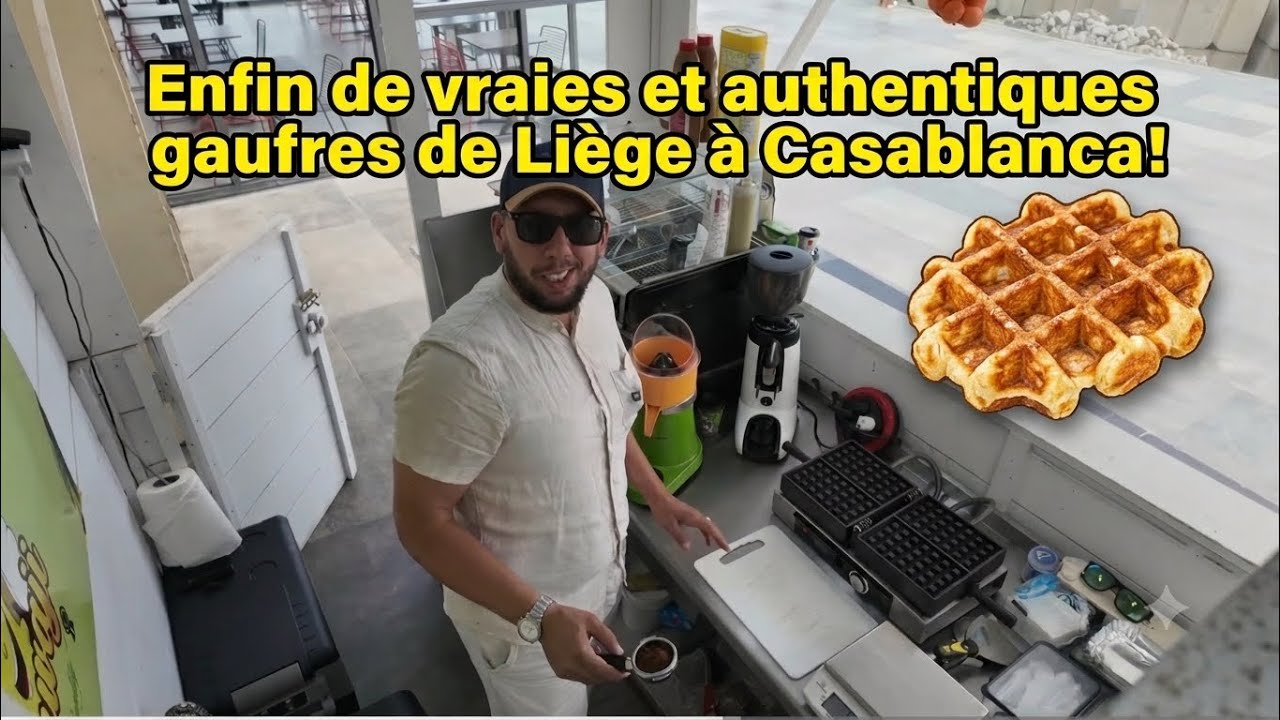 Une journée dans ma nouvelle vie de vendeur de gaufres à Casa 🇲🇦