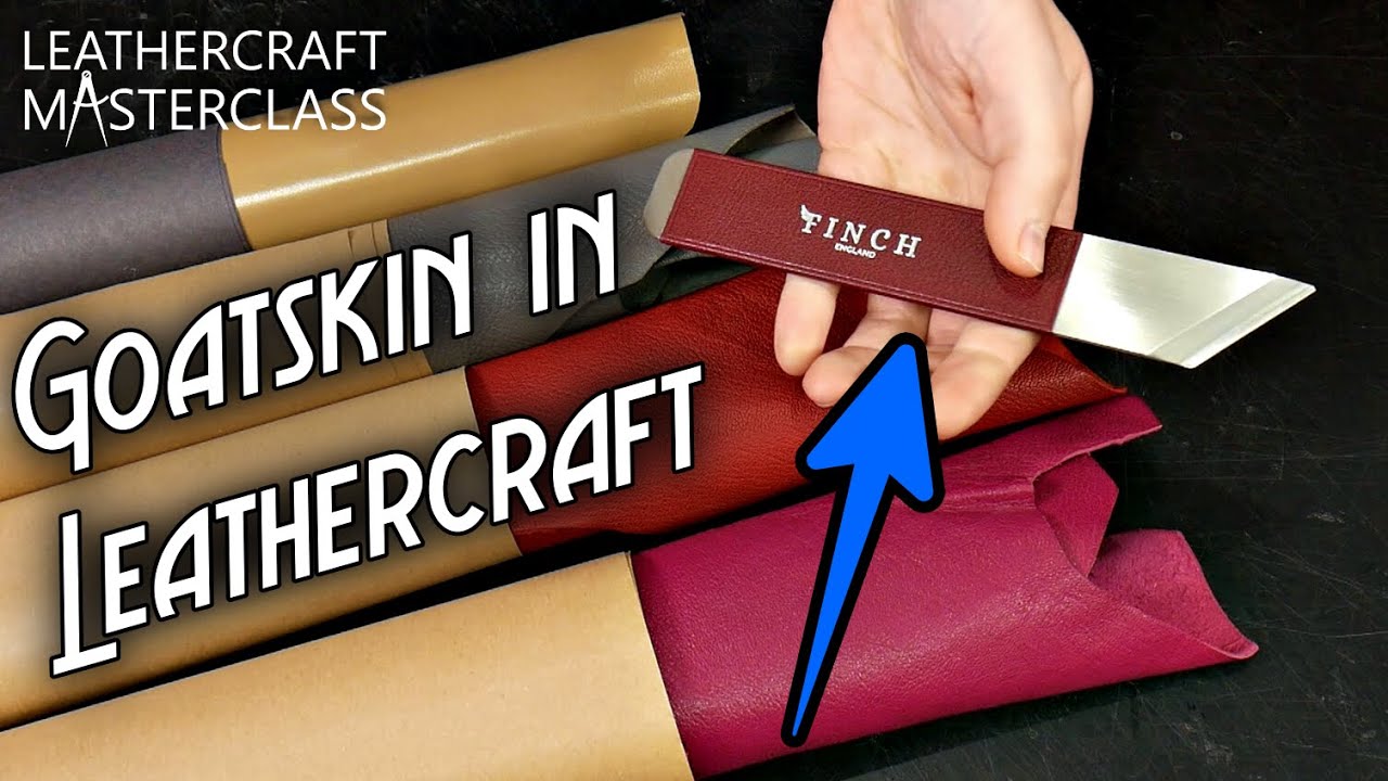 Goatskin in leathercraft. What's it used for? 5 min breakdown