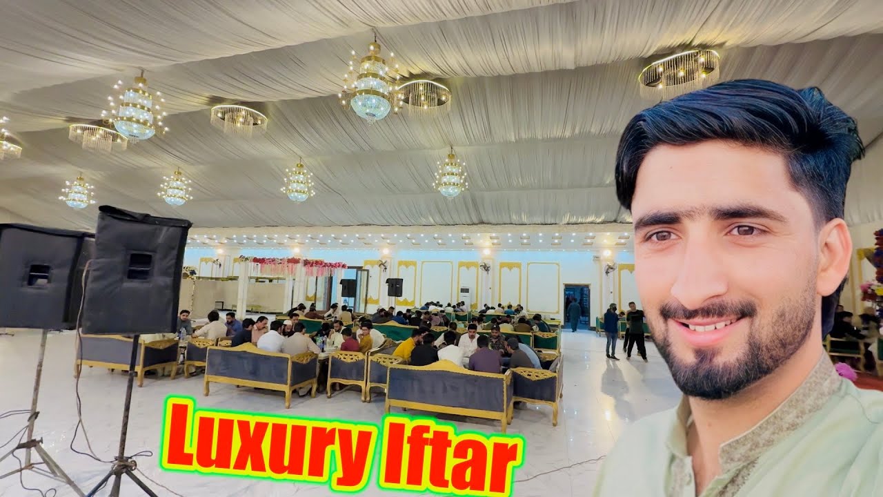 Luxury iftari For Whole Village 🙏Marriage Haal Book Kar diya😳