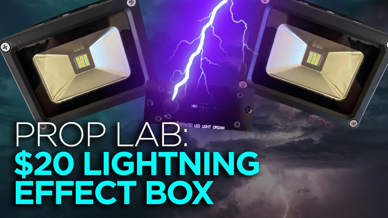 PROP LAB: $20 Lightning Effect Box