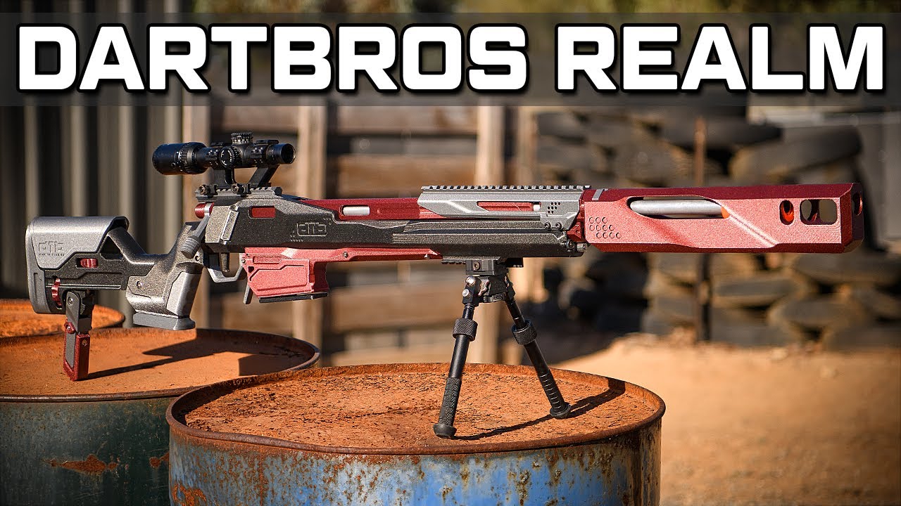 DTB Realm: A 300fps Bolt-Action Nerf Sniper!
