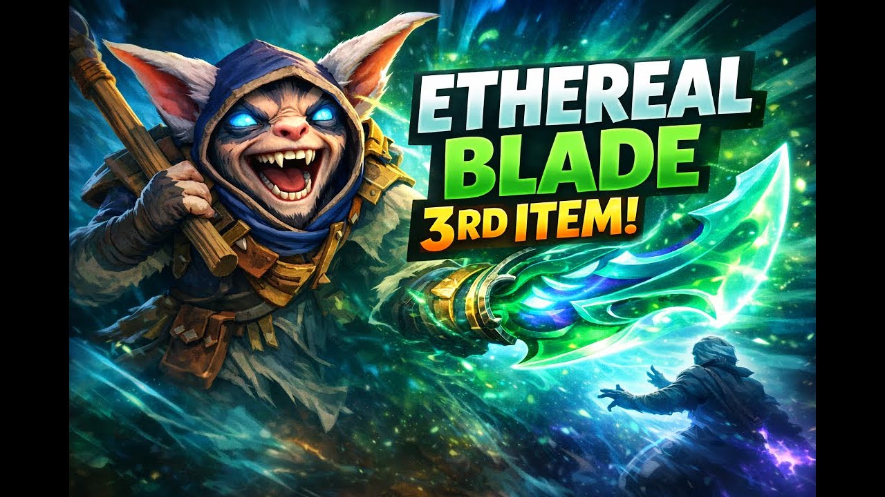 The Attribute Change Made Meepo GOD-TIER | Ethereal Blade Third Item Strategy | Dota 2 Update 7.40