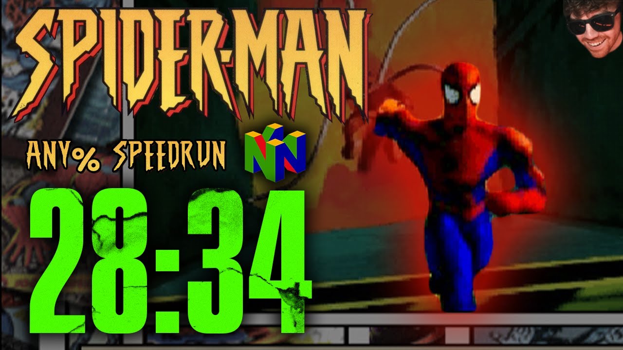 [🌍World Record] Spider-Man Speedrun (N64) | Any% in 28:34
